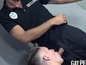 Tattooed stud Zak Bishop dominated piping hot officer Jace handsome gay porn asia