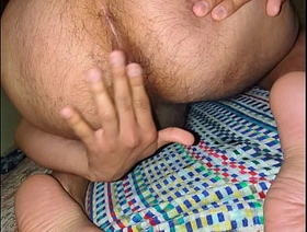 Fingering Hairy hole while dildo makes me fart japan careless porn cum inside