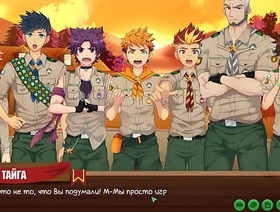 Game: Friends Camp, Episode 25 - Keitaro is acquitted (Russian voice acting) skinny chinese gay porn