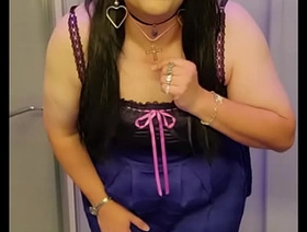 Black & Blue With A Touch Of Bright Purple Outfit Video... korean gay porn telegram