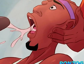 Astros do Basquete Completo - As maiores pirocas dos Desenhos Gays hunk channel japan gay porn