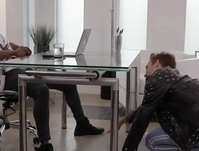 I hope my boss raises my salary after sucking his cock under the trustees japan fat gay porn