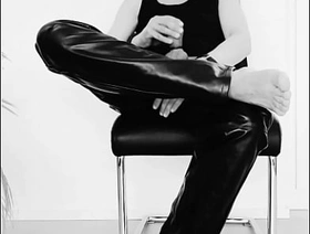 black and white masturbation in leather gay japan free porn