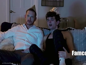 Starting New Year Sucking Feigning Dad - Brody Kayman, Canyon Cole japan gay porn video
