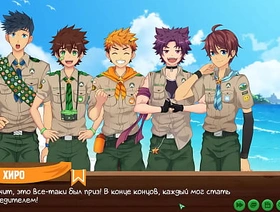Game: Friends Camp, Punt 10 - Going to the beach (Russian voice acting) porn gay hot