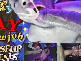 Gay blowjob closeUp scenes(las mejores tomas de mamada gay desde muy Serca) con el chacalexander y Carl korean abs gay porn