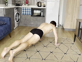 This is what I do every morning! hot daddy gay porn