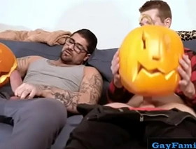 Servicing Daddy's big cock hot korean guy gay porn