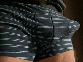 These British boxers shorts mel?e to contain Mr Big Dick UK hot delighted porn clips