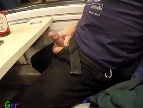 On the moving train I attempted my third cumshot be required of the day. Unfortunately I was interrupted and then the bus station arrived. gay japan abb? porn