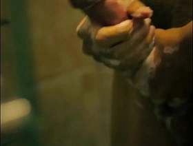 Fans exclusive big cock twink cum not far from the shower chinese gay porn telegram