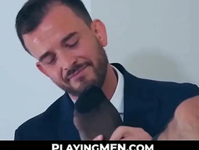 The pulsating cock be expeditious for unnatural businessman Marco Napoli is deeplythroated japanese gay porn hot